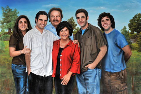 Showcasing the artists work.